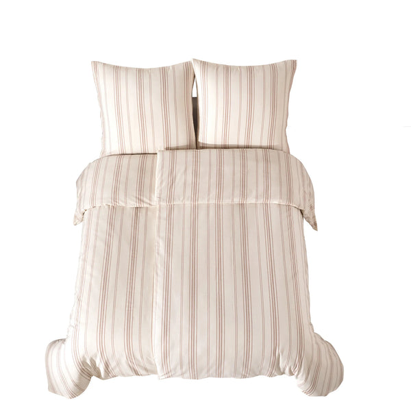 100% Baumwolle Natural Bettwäsche - Beige