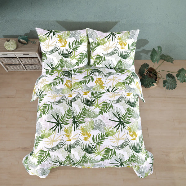 100% Baumwolle Satin Bettwäsche - Tropical
