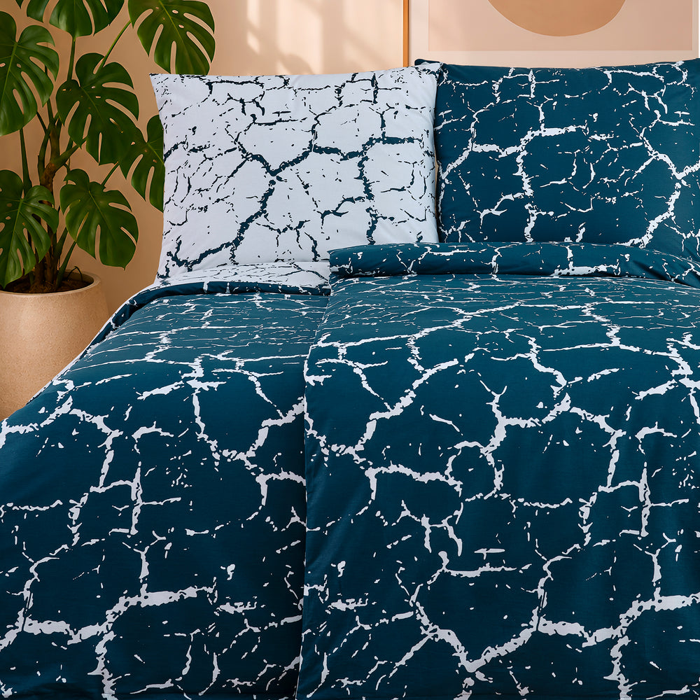 100% Baumwolle Renforcé Bettwäsche - Mercer Jade