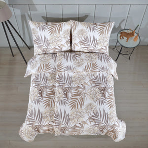 100% Baumwolle Renforcé Bettwäsche - Amazing Beige